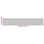 Alfombra rectangular bambú marrón oscuro 60x400 cm de vidaXL, Alfombras - Ref: Foro24-376851, Precio: 31,68 €, Descuento: %