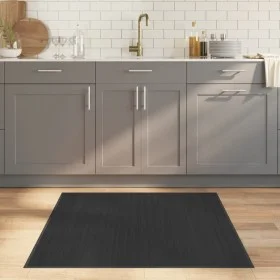 Alfombra cuadrada bambú gris 100x100 cm de vidaXL, Alfombras - Ref: Foro24-376940, Precio: 26,79 €, Descuento: %