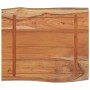Tablero rectangular madera de acacia borde vivo 70x60x2,5 cm de vidaXL, Tableros para mesas - Ref: Foro24-370619, Precio: 68,...