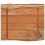 Tablero rectangular madera de acacia borde vivo 70x60x2,5 cm de vidaXL, Tableros para mesas - Ref: Foro24-370619, Precio: 60,...