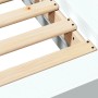 Estructura de cama madera de ingeniería blanca 140x190 cm de vidaXL, Camas y somieres - Ref: Foro24-3281217, Precio: 161,10 €...