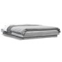Estructura de cama madera de ingeniería gris Sonoma 120x190 cm de vidaXL, Camas y somieres - Ref: Foro24-3281236, Precio: 160...