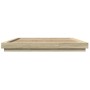Estructura de cama madera de ingeniería roble Sonoma 180x200 cm de vidaXL, Camas y somieres - Ref: Foro24-3281170, Precio: 17...