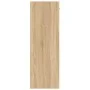 Armario almacenamiento madera contrachapada roble 60x29,5x90 cm de vidaXL, Librerías y estanterías - Ref: Foro24-801137, Prec...