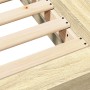 Estructura de cama madera de ingeniería roble Sonoma 180x200 cm de vidaXL, Camas y somieres - Ref: Foro24-3281170, Precio: 17...