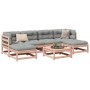 Set de sofás jardín 7 pzas con cojines madera abeto Douglas de vidaXL, Conjuntos de jardín - Ref: Foro24-3295824, Precio: 569...