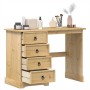 Tocador Corona madera maciza de pino 104x47x75 cm de vidaXL, Escritorios - Ref: Foro24-4005684, Precio: 153,32 €, Descuento: %