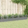 Jardinera con clavijas PP gris claro 363,5x43,5x43,5 cm de vidaXL, Maceteros y jardineras - Ref: Foro24-368028, Precio: 95,36...