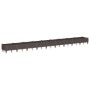Jardinera con clavijas PP marrón 362,5x42,5x28,5 cm de vidaXL, Maceteros y jardineras - Ref: Foro24-368021, Precio: 97,21 €, ...