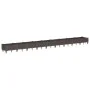 Jardinera con clavijas PP marrón 362,5x42,5x28,5 cm de vidaXL, Maceteros y jardineras - Ref: Foro24-368021, Precio: 95,46 €, ...