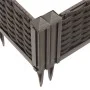 Jardinera con clavijas PP marrón 362,5x42,5x28,5 cm de vidaXL, Maceteros y jardineras - Ref: Foro24-368021, Precio: 95,46 €, ...