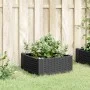 Planter with pegs PP black 42.5x42.5x28.5 cm by vidaXL, Pots and planters - Ref: Foro24-368002, Price: 25,85 €, Discount: %