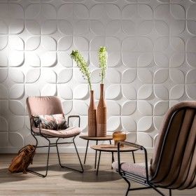 WallArt Paneles de pared 3D 24 uds GA-WA06 diseño Sweeps de WallArt, Recubrimiento de paredes - Ref: Foro24-276198, Precio: 6...