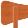 Solid wax brown pine wood bed headboard 120 cm by vidaXL, Headboards and footboards - Ref: Foro24-844788, Price: 37,74 €, Dis...