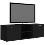Mueble de TV madera contrachapada negra 120x34x37 cm de vidaXL, Muebles TV - Ref: Foro24-801162, Precio: 71,55 €, Descuento: %