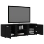 Mueble de TV madera contrachapada negra 120x34x37 cm de vidaXL, Muebles TV - Ref: Foro24-801162, Precio: 71,55 €, Descuento: %