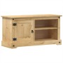 Mueble de TV Corona madera maciza de pino 100x37x52 cm de vidaXL, Muebles TV - Ref: Foro24-4005667, Precio: 114,18 €, Descuen...