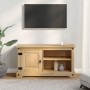 Mueble de TV Corona madera maciza de pino 100x37x52 cm de vidaXL, Muebles TV - Ref: Foro24-4005667, Precio: 114,18 €, Descuen...