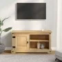 Mueble de TV Corona madera maciza de pino 100x37x52 cm de vidaXL, Muebles TV - Ref: Foro24-4005667, Precio: 106,67 €, Descuen...