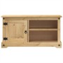 Mueble de TV Corona madera maciza de pino 100x37x52 cm de vidaXL, Muebles TV - Ref: Foro24-4005667, Precio: 114,18 €, Descuen...