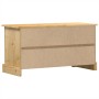 Mueble de TV Corona madera maciza de pino 100x37x52 cm de vidaXL, Muebles TV - Ref: Foro24-4005667, Precio: 114,18 €, Descuen...