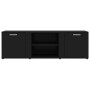 Mueble de TV madera contrachapada negra 120x34x37 cm de vidaXL, Muebles TV - Ref: Foro24-801162, Precio: 71,55 €, Descuento: %
