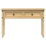 Mesa consola Corona madera maciza de pino 115x46x73 cm de vidaXL, Mesas auxiliares - Ref: Foro24-4005665, Precio: 104,22 €, D...