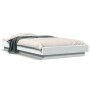 Estructura de cama con LED madera ingeniería blanco 90x190 cm de vidaXL, Camas y somieres - Ref: Foro24-3281147, Precio: 155,...