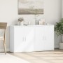 Aparador de madera de ingeniería 2 uds blanco 60x31x70 cm de vidaXL, Aparadores - Ref: Foro24-3276539, Precio: 131,27 €, Desc...