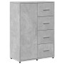 Aparadores 2 uds madera de ingeniería gris hormigón 60x31x84 cm de vidaXL, Aparadores - Ref: Foro24-3276591, Precio: 180,35 €...