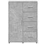 Aparadores 2 uds madera de ingeniería gris hormigón 60x31x84 cm de vidaXL, Aparadores - Ref: Foro24-3276591, Precio: 180,35 €...