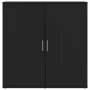 Aparadores 2 unidades madera de ingeniería negro 79x38x80 cm de vidaXL, Aparadores - Ref: Foro24-3276603, Precio: 186,33 €, D...