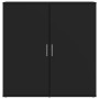Aparadores 2 unidades madera de ingeniería negro 79x38x80 cm de vidaXL, Aparadores - Ref: Foro24-3276603, Precio: 188,55 €, D...