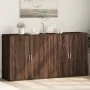 Sideboards 2 pcs oak brown engineered wood 79x38x80 cm by vidaXL, Sideboards - Ref: Foro24-3276608, Price: 164,58 €, Discount: %