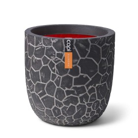 Capi Macetero ovalado Clay gris antracita 43x41 cm de Capi, Maceteros y jardineras - Ref: Foro24-429062, Precio: 79,59 €, Des...