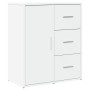 Aparador de madera de ingeniería 2 uds blanco 60x31x70 cm de vidaXL, Aparadores - Ref: Foro24-3276553, Precio: 163,23 €, Desc...