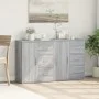 Aparador de madera de ingeniería 2 uds gris Sonoma 60x31x70 cm de vidaXL, Aparadores - Ref: Foro24-3276558, Precio: 158,29 €,...