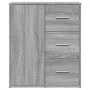Aparador de madera de ingeniería 2 uds gris Sonoma 60x31x70 cm de vidaXL, Aparadores - Ref: Foro24-3276558, Precio: 158,29 €,...