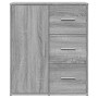 Aparador de madera de ingeniería 2 uds gris Sonoma 60x31x70 cm de vidaXL, Aparadores - Ref: Foro24-3276558, Precio: 160,75 €,...