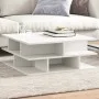 Mesa de centro madera de ingeniería blanco 70x70x29 cm de vidaXL, Mesas de centro - Ref: Foro24-840744, Precio: 61,30 €, Desc...