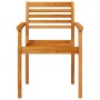 Sillas de jardín 6 uds madera maciza de acacia 59x55x85 cm de vidaXL, Sillas de jardín - Ref: Foro24-3216304, Precio: 363,76 ...