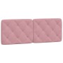 Cabecero de cama acolchado terciopelo rosa 120 cm de vidaXL, Cabeceros y pies de cama - Ref: Foro24-374725, Precio: 66,62 €, ...