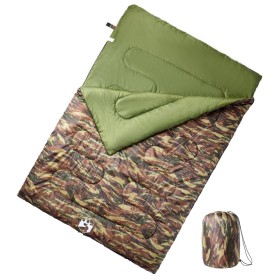 Saco de dormir doble y almohadas camping adultos 3-4 estaciones de vidaXL, Sacos de dormir - Ref: Foro24-94449, Precio: 75,00...