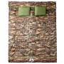 Saco de dormir doble y almohadas camping adultos 3-4 estaciones de vidaXL, Sacos de dormir - Ref: Foro24-94449, Precio: 75,00...
