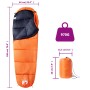 Saco de dormir tipo momia de camping para adultos 3 estaciones de vidaXL, Sacos de dormir - Ref: Foro24-94496, Precio: 28,88 ...