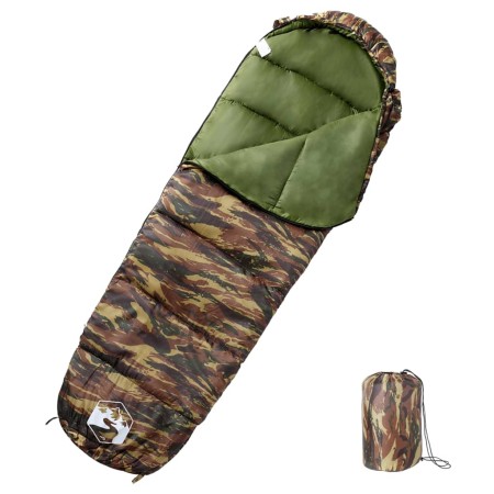 Saco de dormir tipo momia de camping para adultos 3 estaciones de vidaXL, Sacos de dormir - Ref: Foro24-94513, Precio: 35,74 ...