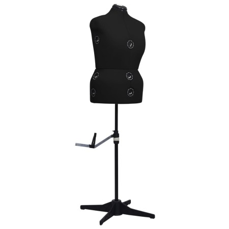 Maniquí de sastre ajustable mujer negro talla L 44-50 de vidaXL, Galanes de noche - Ref: Foro24-288491, Precio: 218,14 €, Des...