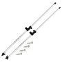 Postes de soporte de toldos bimini para barcos 2 uds aluminio de vidaXL, Accesorios y piezas para embarcaciones - Ref: Foro24...