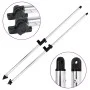 Postes de soporte de toldos bimini para barcos 2 uds aluminio de vidaXL, Accesorios y piezas para embarcaciones - Ref: Foro24...
