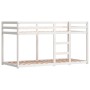 Litera con cortinas madera maciza de pino azul 80x200 cm de vidaXL, Camas y somieres - Ref: Foro24-3283902, Precio: 165,19 €,...